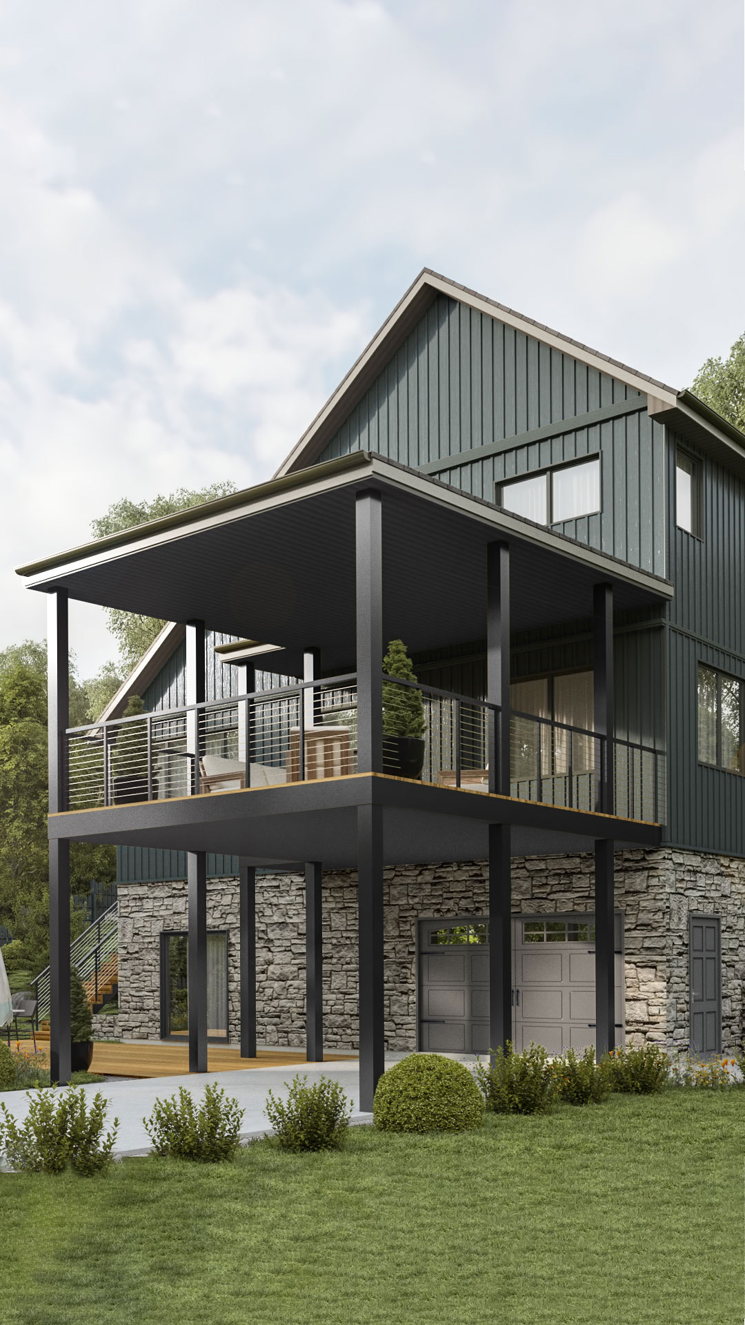 Tree House Chalet Luxury Modular New Home Construction